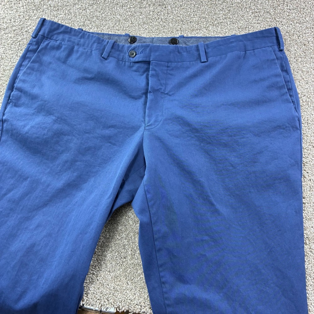 Coppley Mens 43R Dean  Flat Front Cotton Blend Dress Pants Career‎ Preppy Casual